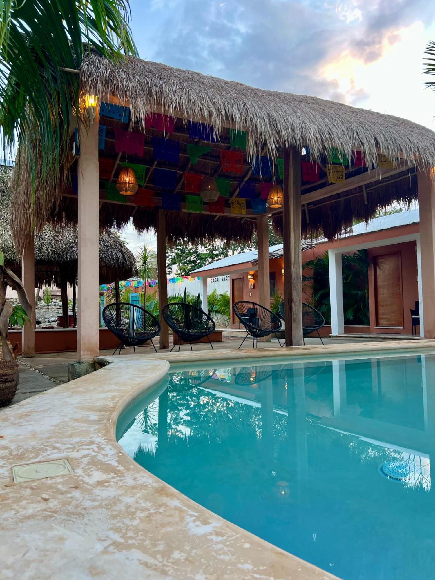 Casa Victoria Apartment Chichen-Itza Bagian luar foto